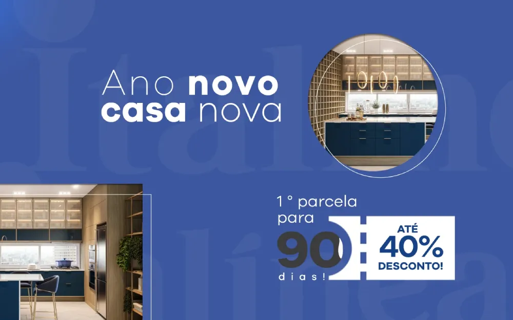 Promoção Ano Novo Casa Nova